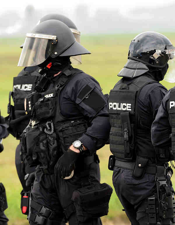 Police weapons