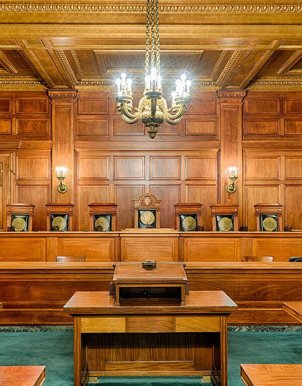 Image of a courtroom