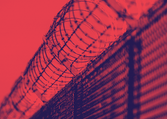 prison fence