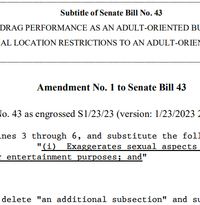 SB43 amendment text