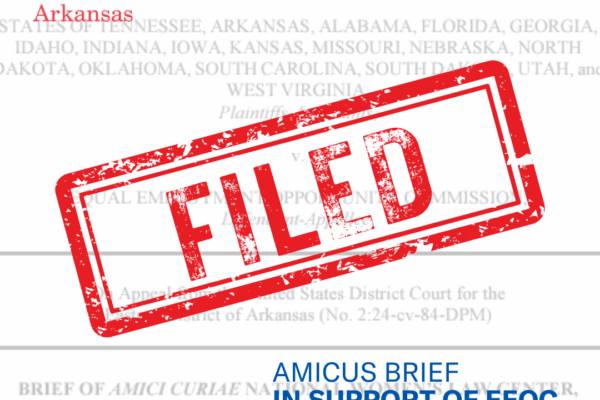 FILED in red stamp with ACLU 55 year logo on complaint background