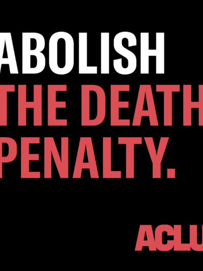 Abolish the Death Penalty