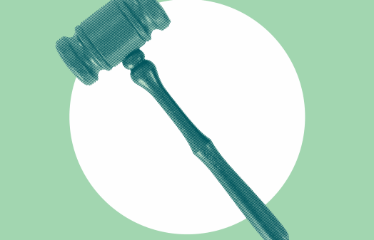 green gavel