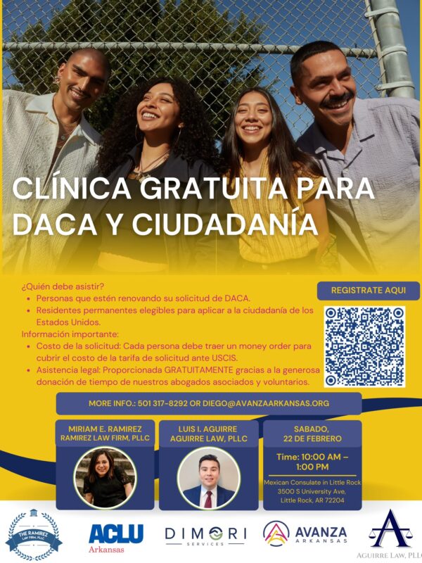 Clinica Gratuita Para Daca y Ciudadania