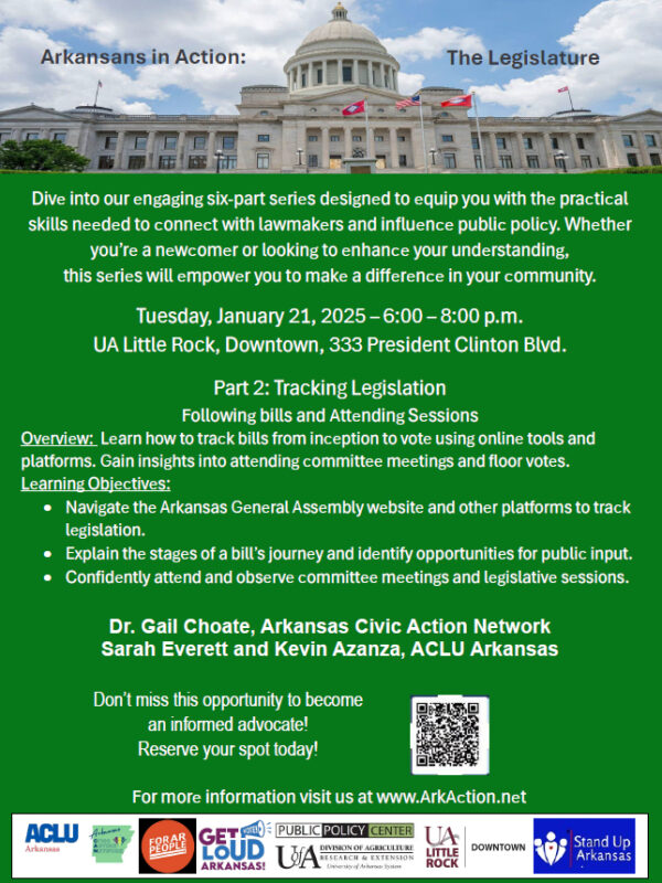 Workshop: Tracking Legislation