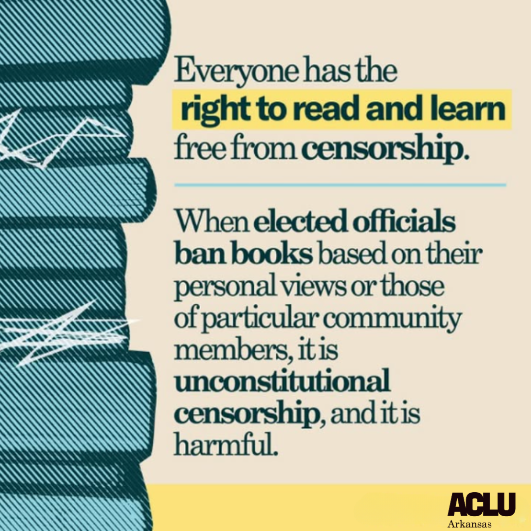 Defending the Right to Read — Our Latest Lawsuit - ACLU of Arkansas