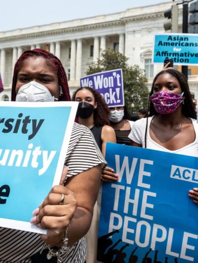 Diversity Opportunity Justice Protestors