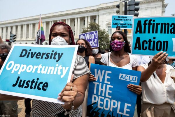 Diversity Opportunity Justice Protestors