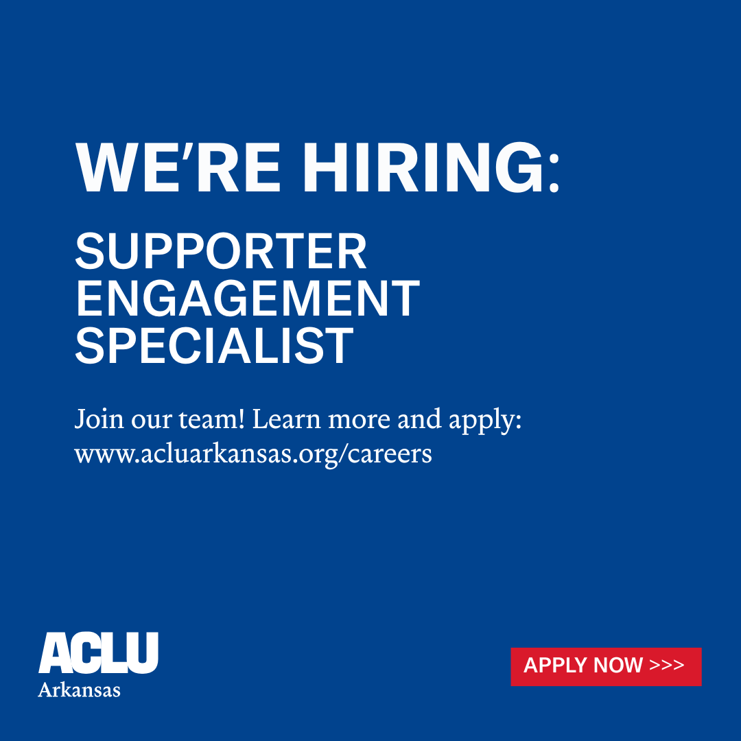 We're Hiring: Supporter Engagement Specialist