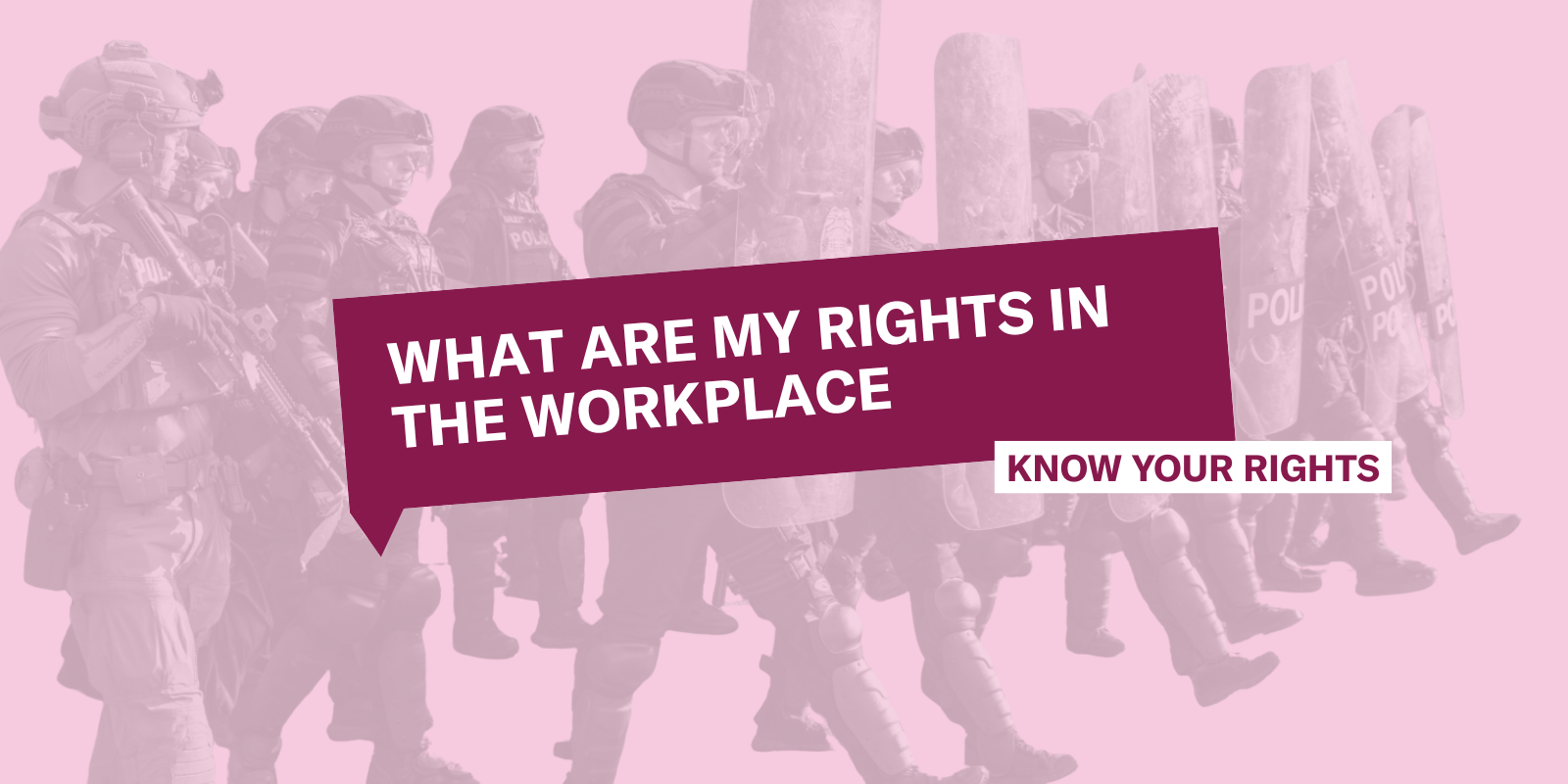 What are my rights in the workplace?
