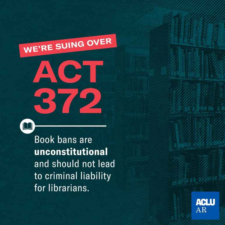 We're Suing Over Act 372
