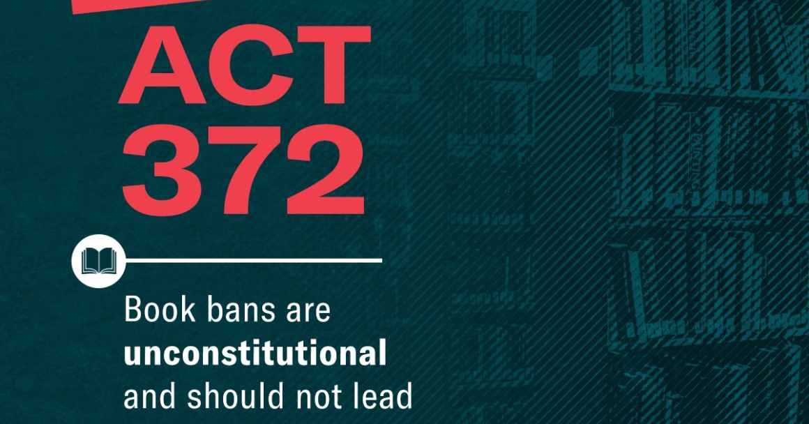 We're Suing Over Act 372