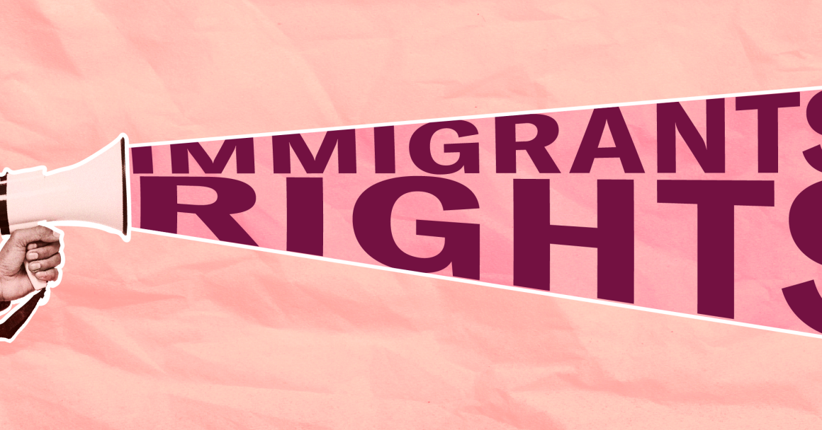 Immigrants Rights Banner