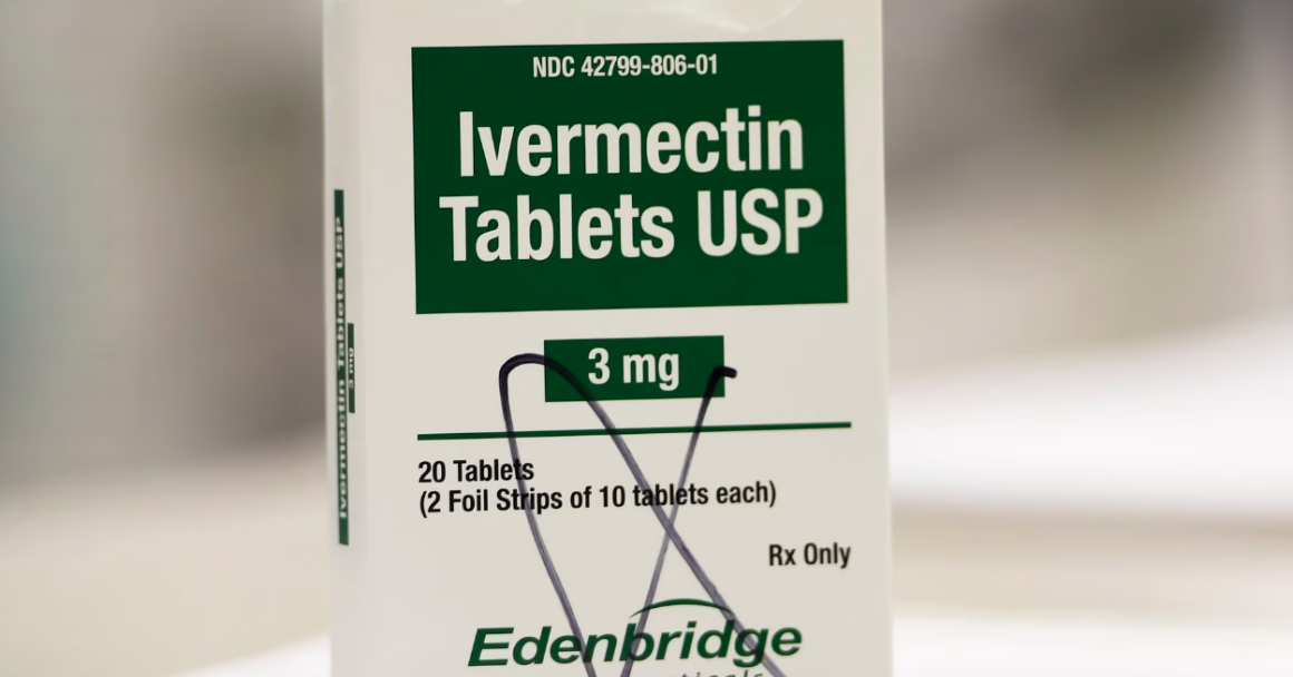 Ivermectin drug is pictured in pill, paste and injection form.