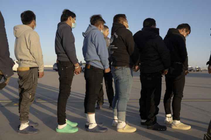 Migrants Being Deported