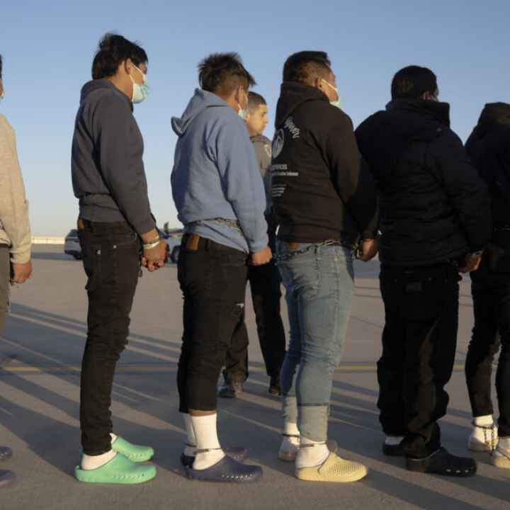 Migrants Being Deported