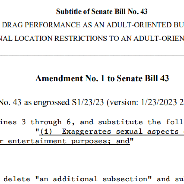 SB43 amendment text